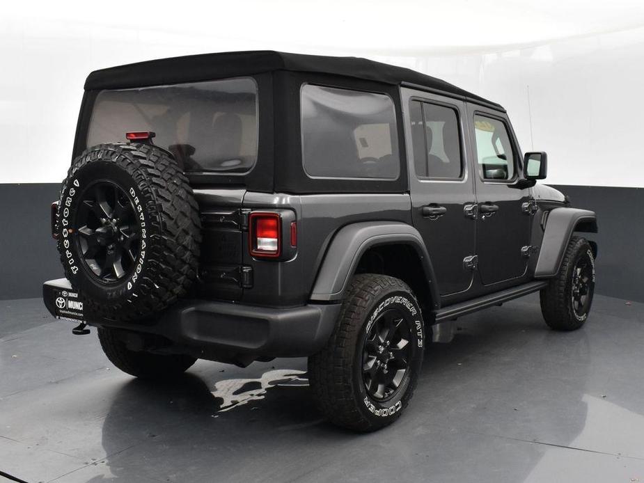 used 2021 Jeep Wrangler Unlimited car, priced at $29,678