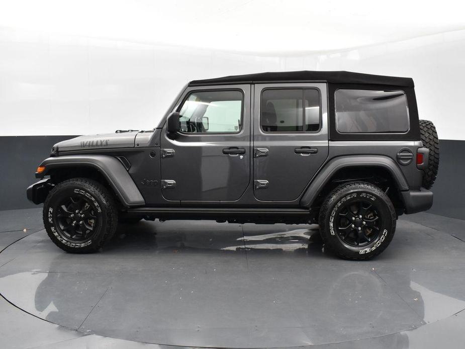 used 2021 Jeep Wrangler Unlimited car, priced at $29,678