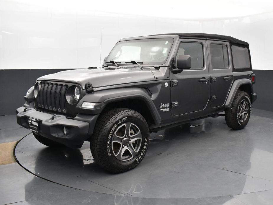 used 2021 Jeep Wrangler Unlimited car, priced at $27,330