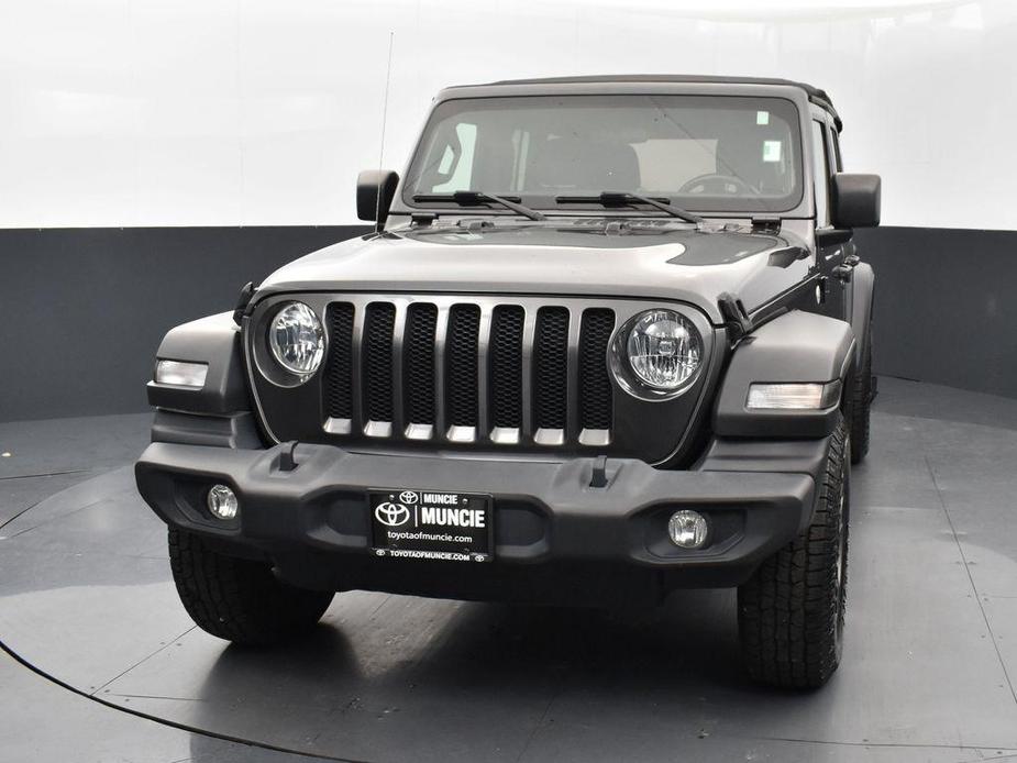 used 2021 Jeep Wrangler Unlimited car, priced at $27,330