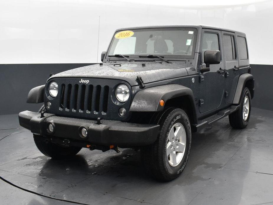 used 2016 Jeep Wrangler Unlimited car, priced at $22,639