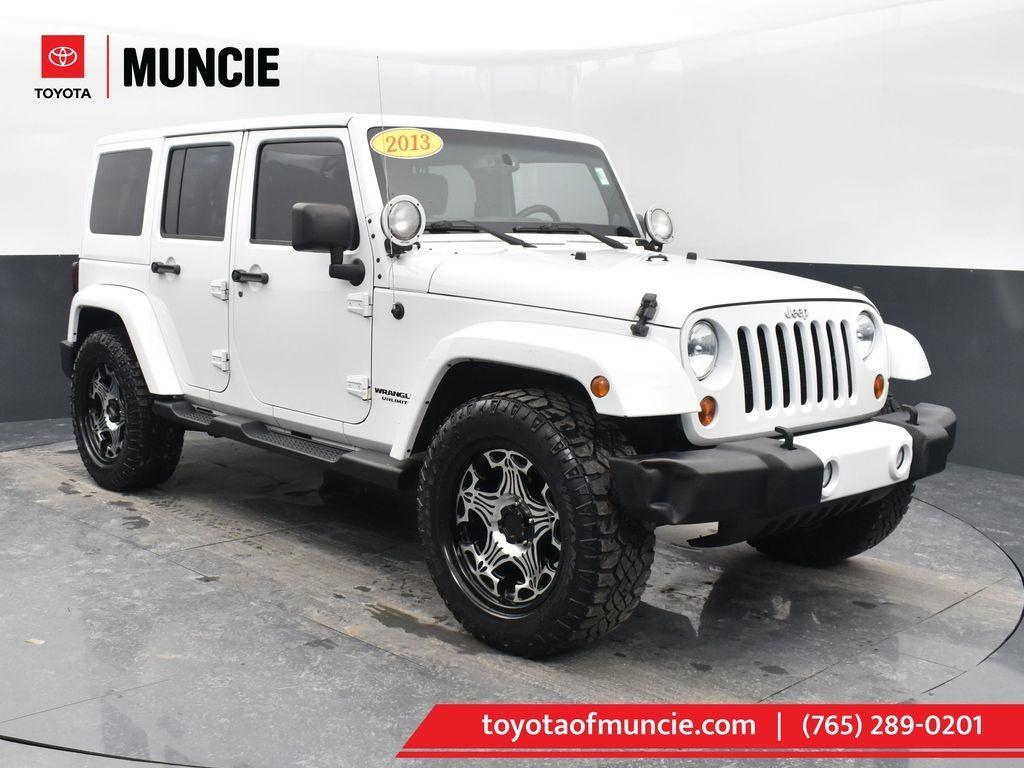 used 2013 Jeep Wrangler Unlimited car, priced at $19,091