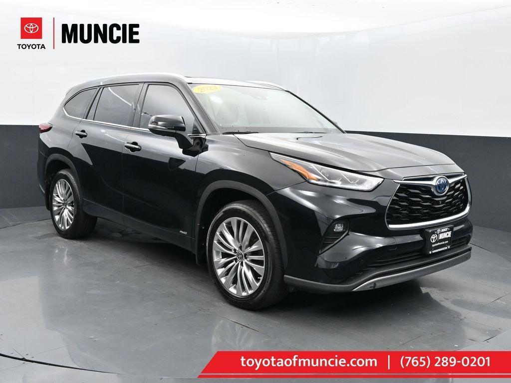 used 2023 Toyota Highlander Hybrid car, priced at $48,136