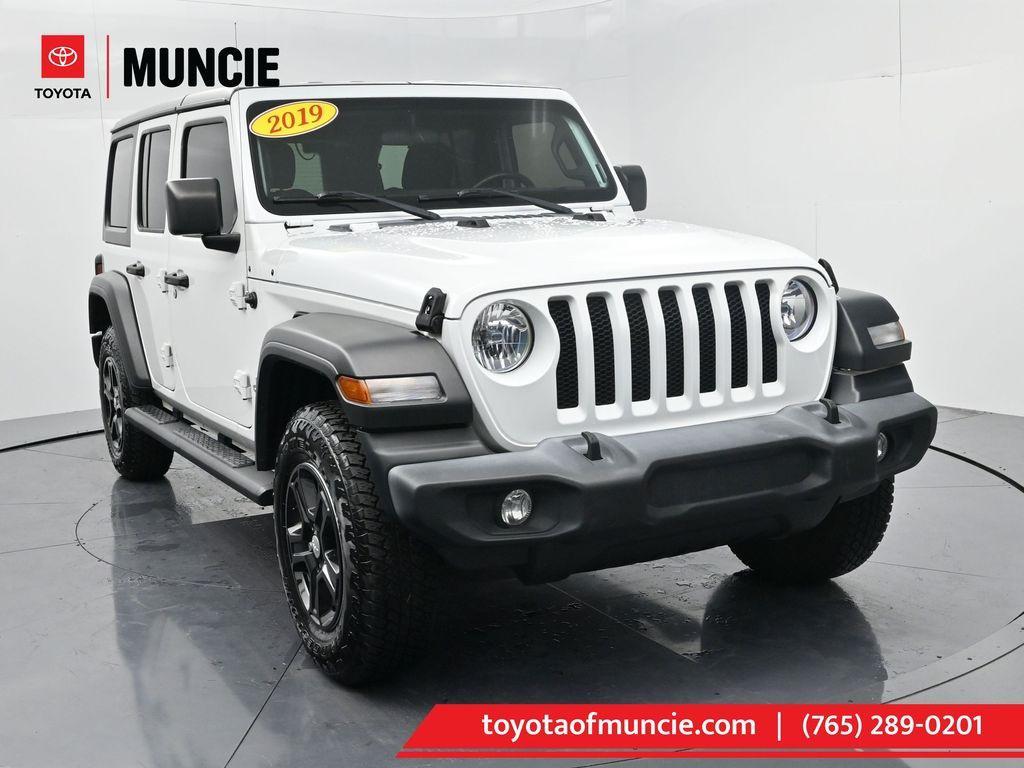 used 2019 Jeep Wrangler Unlimited car, priced at $26,276