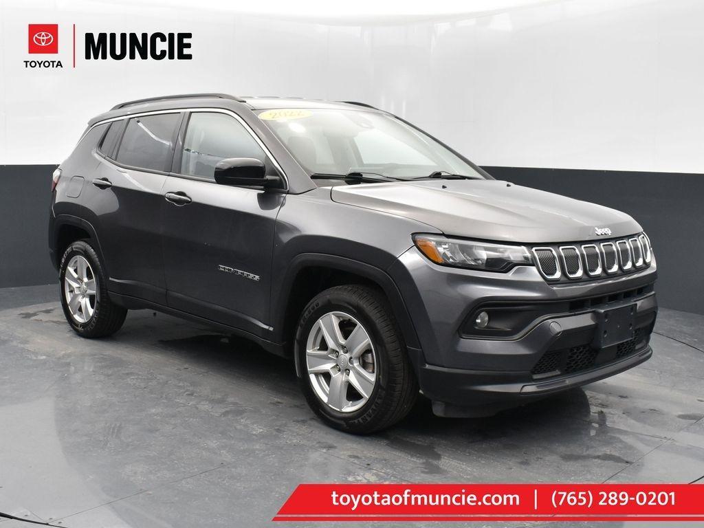 used 2022 Jeep Compass car, priced at $21,478