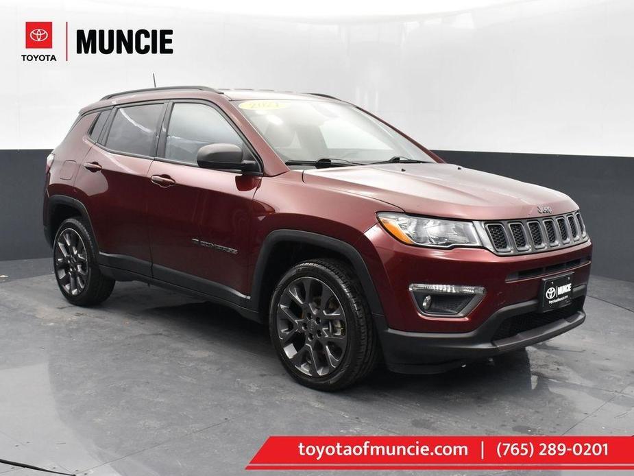 used 2021 Jeep Compass car, priced at $21,146