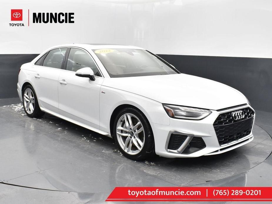 used 2022 Audi A4 car, priced at $24,616