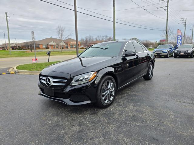 used 2017 Mercedes-Benz C-Class car, priced at $12,445