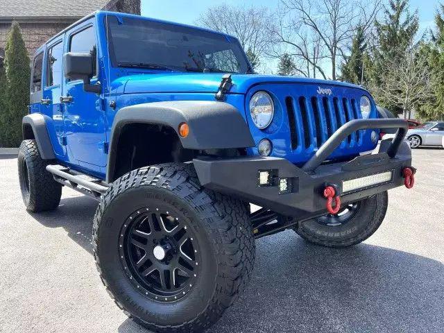 used 2015 Jeep Wrangler Unlimited car, priced at $10,995