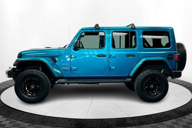 used 2020 Jeep Wrangler Unlimited car, priced at $29,637