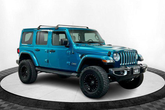 used 2020 Jeep Wrangler Unlimited car, priced at $29,637