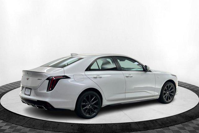new 2025 Cadillac CT4 car, priced at $49,045