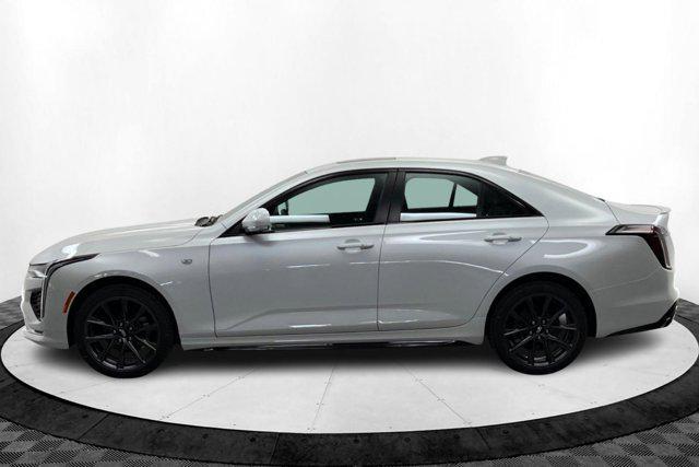 new 2025 Cadillac CT4 car, priced at $49,045