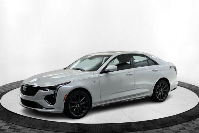 new 2025 Cadillac CT4 car, priced at $49,045