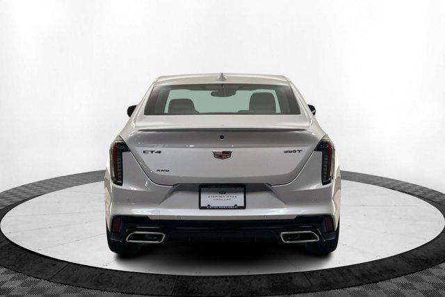 new 2025 Cadillac CT4 car, priced at $49,045