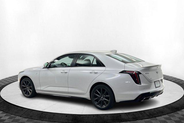 new 2025 Cadillac CT4 car, priced at $49,045