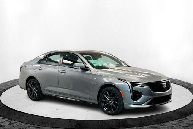 new 2025 Cadillac CT4 car, priced at $51,175