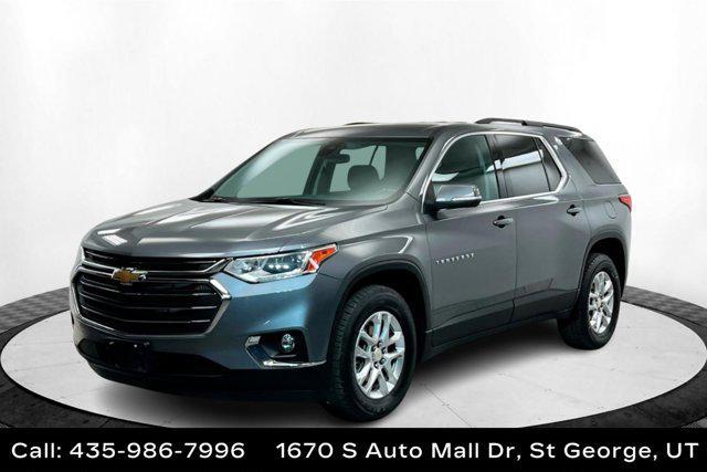 used 2021 Chevrolet Traverse car, priced at $26,763