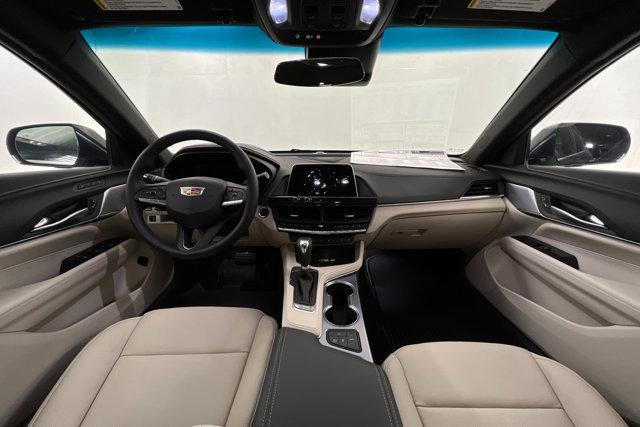 new 2025 Cadillac CT4 car, priced at $48,875