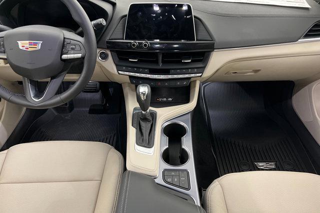 new 2025 Cadillac CT4 car, priced at $48,875