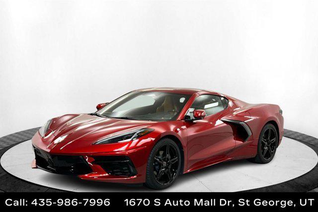 used 2024 Chevrolet Corvette car, priced at $72,383