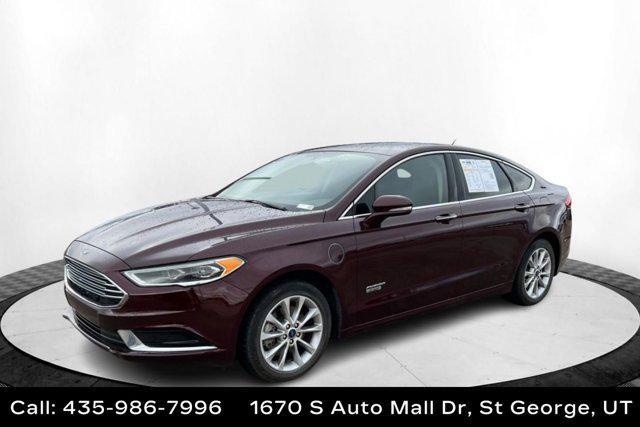 used 2018 Ford Fusion Energi car, priced at $14,458