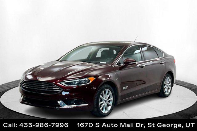 used 2018 Ford Fusion Energi car, priced at $14,770