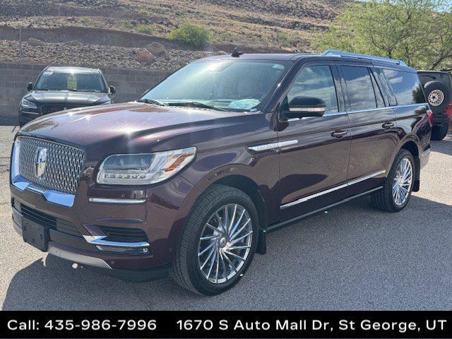 used 2021 Lincoln Navigator car, priced at $49,676