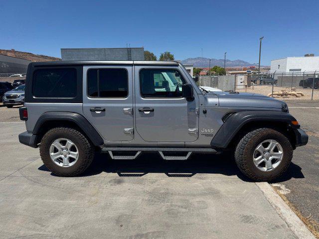 used 2021 Jeep Wrangler Unlimited car, priced at $29,368