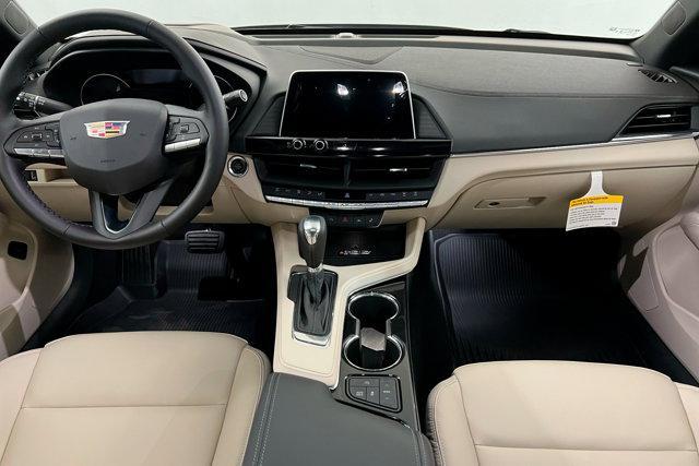 new 2025 Cadillac CT4 car, priced at $42,125