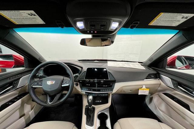 new 2025 Cadillac CT4 car, priced at $50,075