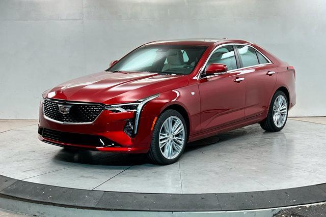 new 2025 Cadillac CT4 car, priced at $50,075