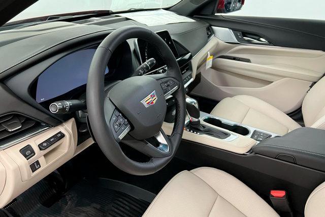 new 2025 Cadillac CT4 car, priced at $50,075