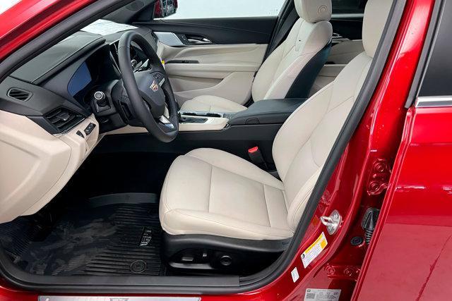new 2025 Cadillac CT4 car, priced at $50,075