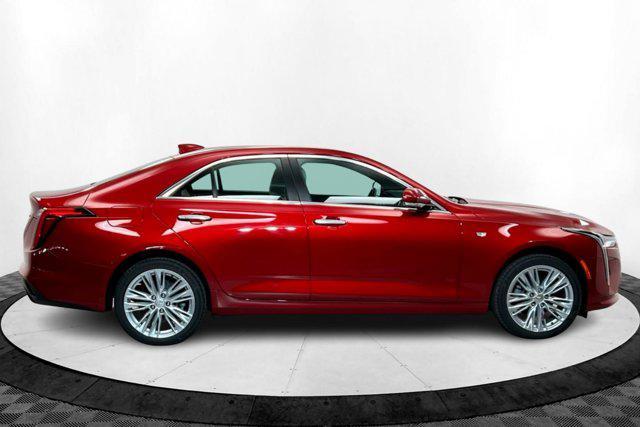 new 2025 Cadillac CT4 car, priced at $50,075