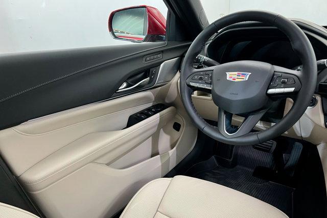 new 2025 Cadillac CT4 car, priced at $50,075