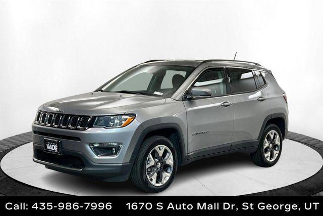 used 2020 Jeep Compass car, priced at $15,347