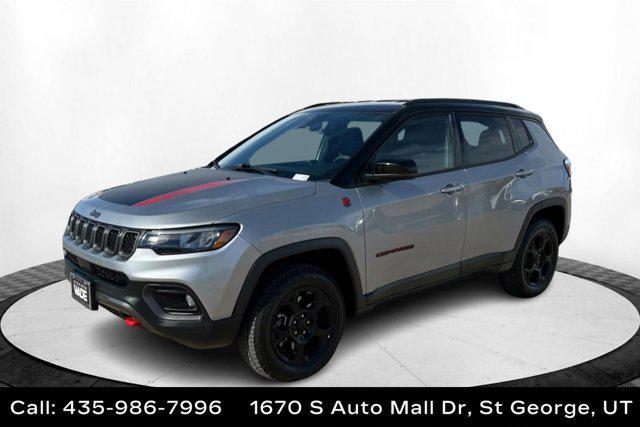 used 2024 Jeep Compass car, priced at $26,990