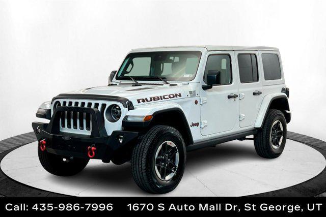 used 2020 Jeep Wrangler Unlimited car, priced at $40,325