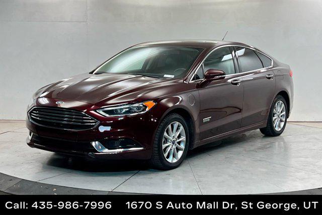 used 2018 Ford Fusion Energi car, priced at $17,119