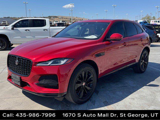 used 2021 Jaguar F-PACE car, priced at $29,485