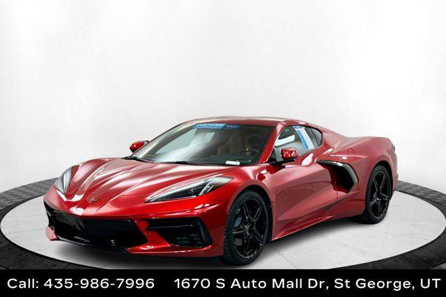 used 2024 Chevrolet Corvette car, priced at $73,599