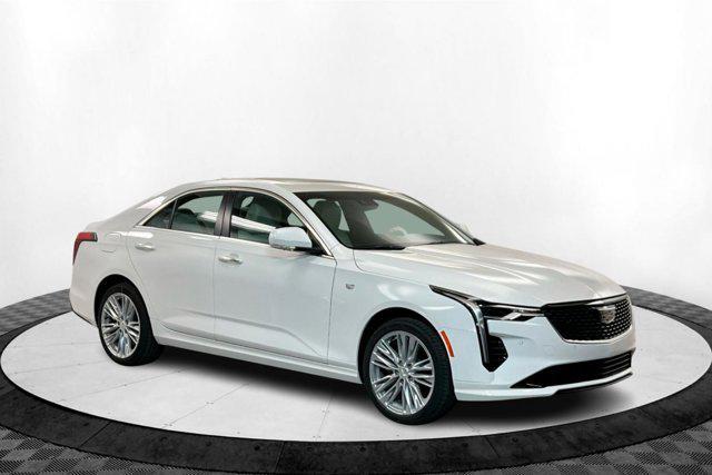 new 2025 Cadillac CT4 car, priced at $48,750