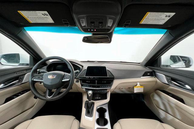 new 2025 Cadillac CT4 car, priced at $48,750