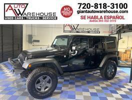 used 2010 Jeep Wrangler Unlimited car, priced at $14,999