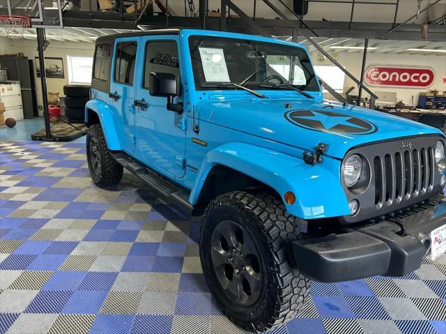 used 2017 Jeep Wrangler Unlimited car, priced at $20,988