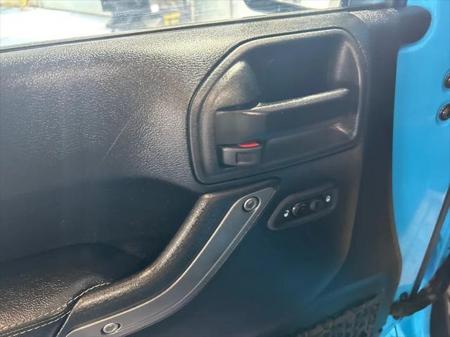 used 2017 Jeep Wrangler Unlimited car, priced at $20,988