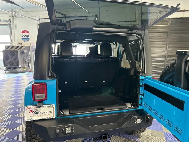 used 2017 Jeep Wrangler Unlimited car, priced at $20,988