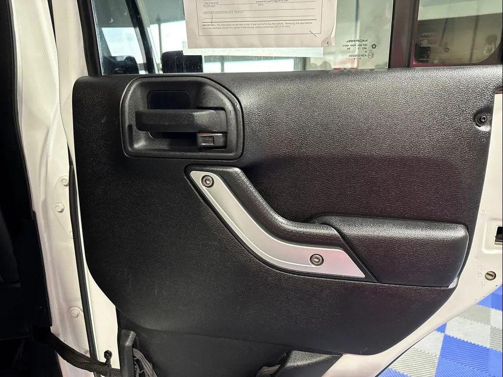 used 2013 Jeep Wrangler Unlimited car, priced at $16,988