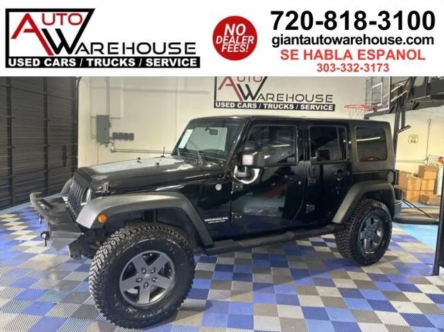 used 2010 Jeep Wrangler Unlimited car, priced at $14,999